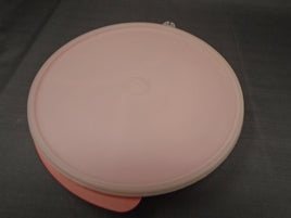 Vintage Rare Tupperware Microwaveable Divided Dish W/Lid-Rose Pink | Ozzy's Antiques, Collectibles & More