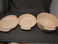 Vintage Tupperware 3 Qt. Microwave Cookware-3 Pc. Set | Ozzy's Antiques, Collectibles & More