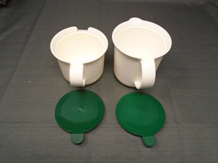 Vintage Tupperware Sugar & Creamer Set W/Snap Lids | Ozzy's Antiques, Collectibles & More