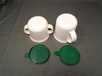 Vintage Tupperware Sugar & Creamer Set W/Snap Lids | Ozzy's Antiques, Collectibles & More