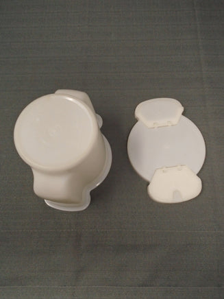 Vintage 60's Tupperware Double Lid Sugar Bowl | Ozzy's Antiques, Collectibles & More