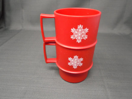 Vintage Tupperware Christmas Mug-No Lid- Set of 2 | Ozzy's Antiques, Collectibles & More