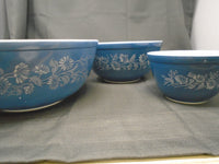 Rare Vintage Pyrex Colonial Mist Mixing Bowls Set of 3-#401,#403,#404 | Ozzy's Antiques, Collectibles & More