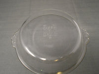 Vintage Pyrex 7"  Pie Plate W/ Scalloped Tab Handles-#207 | Ozzy's Antiques, Collectibles & More