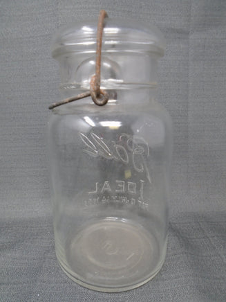 Vintage Clear Ball Ideal Jar #2 With Lid Pint -Pat. July 14, 1908 | Ozzy's Antiques, Collectibles & More