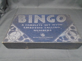 Rare 1930's Milton Bradley Bingo Game | Ozzy's Antiques, Collectibles & More