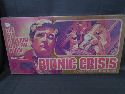 Vintage 1976 Six Million Dollar Man Bionic Crisis Board Game By Parker Brothers-Sealed | Ozzy's Antiques, Collectibles & More