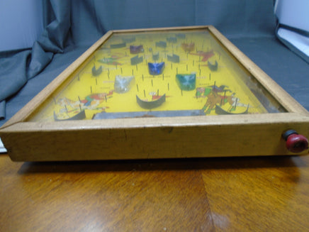Vintage 1950's Poosh M Up Big 5 Marble Pinball Game | Ozzy's Antiques, Collectibles & More