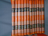 Vintage 14 Volume Set of Childcraft Books from 1947, Full Set of 1947 Childcraft Volumes with Orange Cloth Covers, Vintage Child Literature | Ozzy's Antiques, Collectibles & More