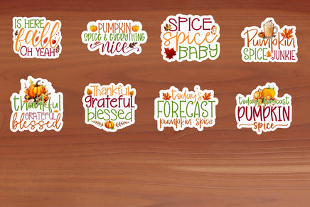 Fall Sticker Sheet-20 Stickers | Ozzy's Antiques, Collectibles & More