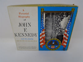 Vintage President John F. Kennedy Biographical card set.  Includes 42 cards with description on back | Ozzy's Antiques, Collectibles & More
