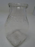Vintage U-Serve All Dairy 1/2 Pint Milk Bottle Toledo,OH | Ozzy's Antiques, Collectibles & More