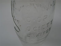 Vintage Golden Seal 1 Pint Glass Milk Bottle | Ozzy's Antiques, Collectibles & More