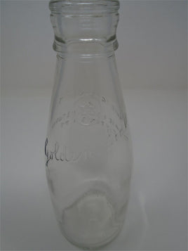 Vintage Golden Seal 1 Pint Glass Milk Bottle | Ozzy's Antiques, Collectibles & More