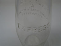 Vintage  Express Glass Milk Bottle  1 Pint | Ozzy's Antiques, Collectibles & More
