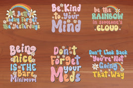 Positive Quotes Sticker Sheet-21 Stickers | Ozzy's Antiques, Collectibles & More