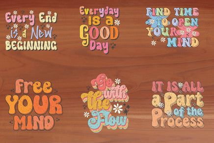 Positive Quotes Sticker Sheet-21 Stickers | Ozzy's Antiques, Collectibles & More