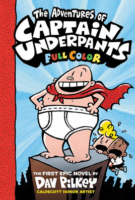 The Adventures of Captain Underpants: Color Edition-First Epic Novel-Hardcover | Ozzy's Antiques, Collectibles & More