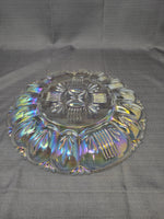 Vintage Federal Glass Georgetown Iridescent Deviled Egg Plate | Ozzy's Antiques, Collectibles & More