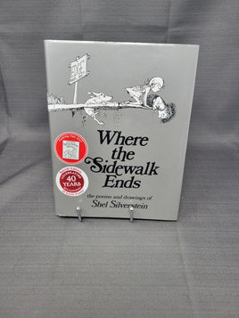 Where The Sidewalk Ends Special Edition -40th Anniversary - 12 Extra Poems- Hardcover | Ozzy's Antiques, Collectibles & More