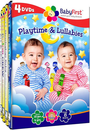 Baby First - Playtime and Lullabies - 4 DVD | Ozzy's Antiques, Collectibles & More