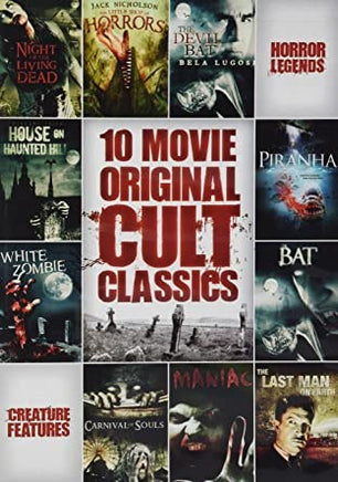 10-Film Horror Cult Classics Collection-DVD | Ozzy's Antiques, Collectibles & More