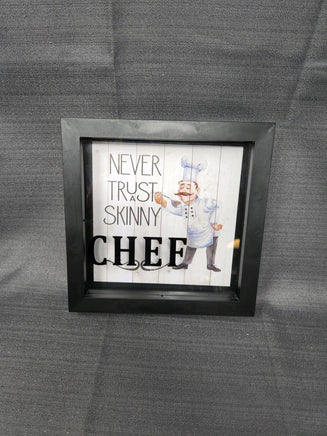 Skinny chef sign | Ozzy's Antiques, Collectibles & More