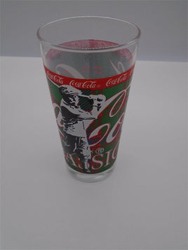 Coca Cola Golf Scene Tall Glass | Ozzy's Antiques, Collectibles & More