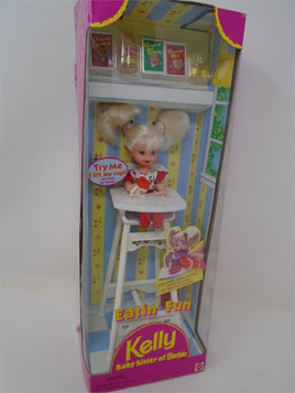 1997 Eatin' Fun Kelly Doll Baby Sister of Barbie | Ozzy's Antiques, Collectibles & More