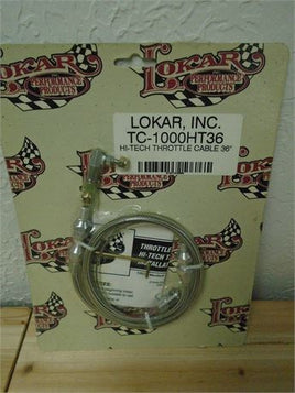 Lokar Hi-Tech Throttle Cable TC-1000HT36 | Ozzy's Antiques, Collectibles & More