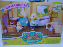 Little Woodzeez Bath & Laundry Set -Miniature Furniture Playset | Ozzy's Antiques, Collectibles & More