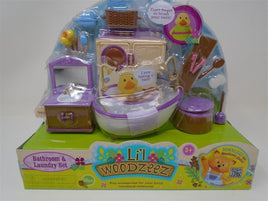 Little Woodzeez Bath & Laundry Set -Miniature Furniture Playset | Ozzy's Antiques, Collectibles & More