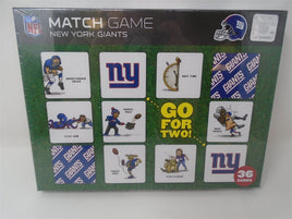 NFL Match Game - NY Giants | Ozzy's Antiques, Collectibles & More