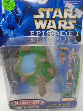 Star Wars Episode 1 Stap Invasion Mini Scenes #1 Action Fleet | Ozzy's Antiques, Collectibles & More