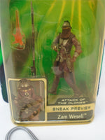 Star Wars Attack Of The Clones Sneak Preview Zam Wesell | Ozzy's Antiques, Collectibles & More