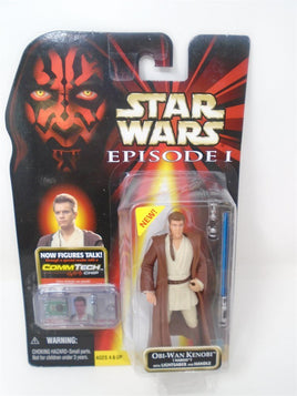 Star Wars Episode 1 Obi-Wan Kenobi W/ Lightsaver & Handle | Ozzy's Antiques, Collectibles & More