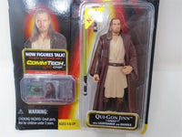 Star Wars Episode 1  Qui-Gon Jinn W/Lightsaver & Handle | Ozzy's Antiques, Collectibles & More
