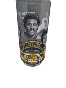 McDonald's Collectors Series Super Bowl XIII Glass- Joe Greene | Ozzy's Antiques, Collectibles & More