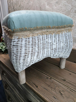 Wicker Stool | Ozzy's Antiques, Collectibles & More