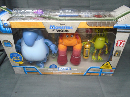 Disney Monsters at Work Meet The MIFT Team Figures Pack | Ozzy's Antiques, Collectibles & More