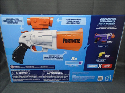 NERF Fortnite SR Blaster -- 4-Dart Hammer Action | Ozzy's Antiques, Collectibles & More