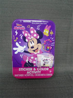 Minnie Sticker & Color Activity Tin | Ozzy's Antiques, Collectibles & More
