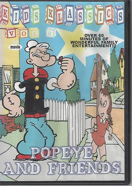 Kids Klassics Vol. 2: Popeye & Friends DVD