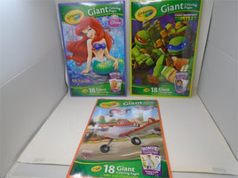 Crayola Giant Coloring Pages Lot Of 3 | Ozzy's Antiques, Collectibles & More