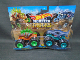 Hot Wheels Monster Trucks Demolition Doubles Motosaurus VS. Mega Wrex | Ozzy's Antiques, Collectibles & More