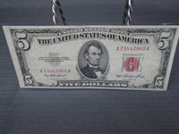 1953 United States Five Dollar Red Seal | Ozzy's Antiques, Collectibles & More