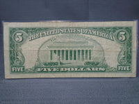 1963 United States Five Dollar Red Seal | Ozzy's Antiques, Collectibles & More