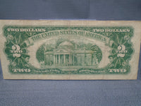 1963 United States Jefferson Two Dollar Bill Red Seal | Ozzy's Antiques, Collectibles & More