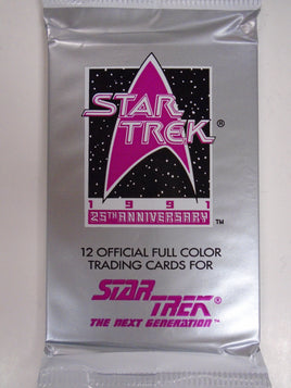 Star Trek 1991 25th Anniversary  Trading Cards | Ozzy's Antiques, Collectibles & More