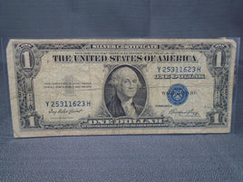 1935A United States One Dollar Silver Certificate Blue Seal | Ozzy's Antiques, Collectibles & More